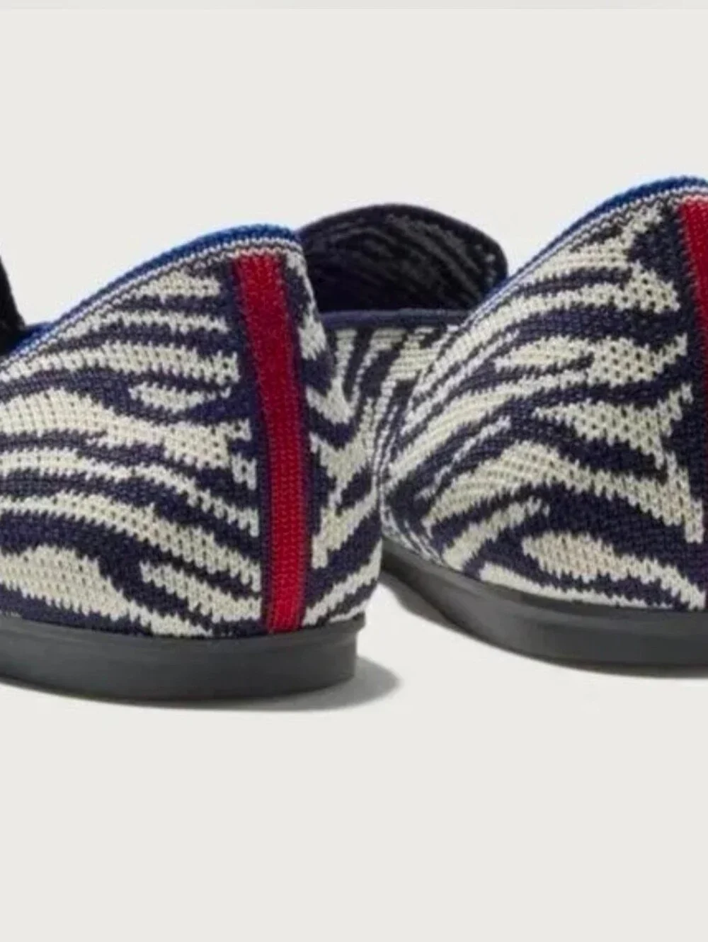 Rothy's Navy Zebra Size 10 New In Box